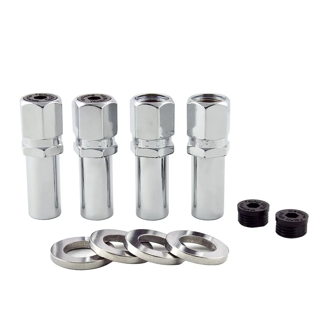 63004 – MCGARD Lug Nut, 1/2 Inch-20 Thread Size 2.475 Inch Extra Long With 1-1/4 Inch Round Center Hole Washer Duplex...